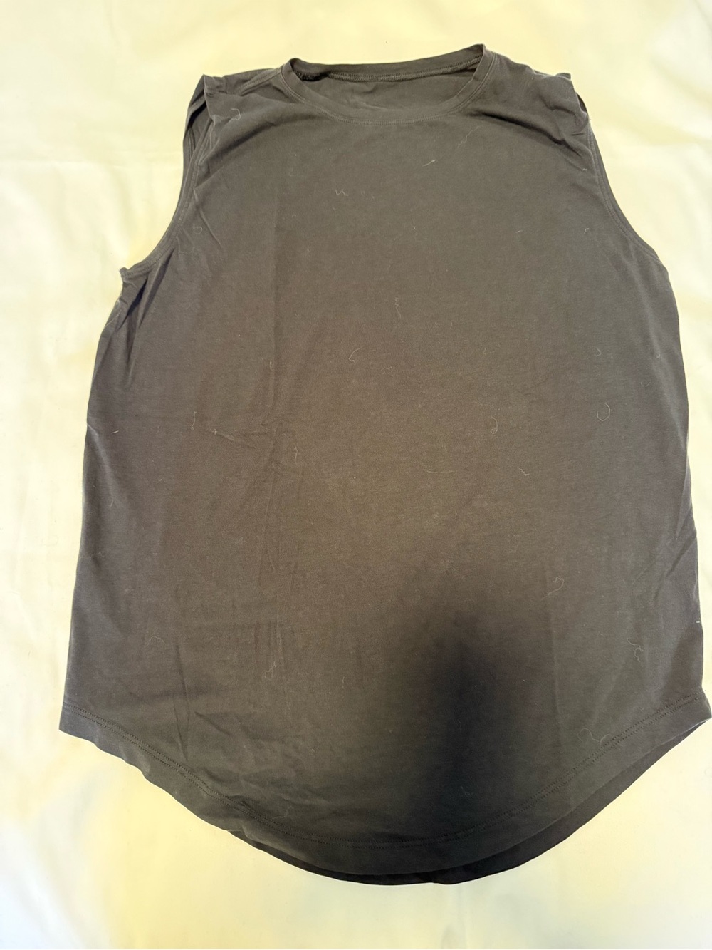Lululemon Black Brunswick Muscle Tank size 2